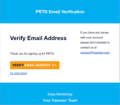 Verify Email Address